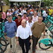 Inauguração da estação do bicicletar na Câmara Municipal de Fortaleza