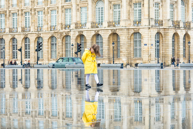Le Miroir d'eau à Bordeaux