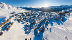 La Toussuire Ski Resort Panorama