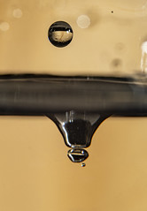 Water drop into wine glass 1 - An Exhibitiion of Macro Photography from Chris Arkell