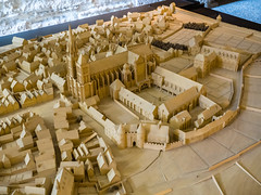Scale Model of Saint-Denis and Environs c. 1600 - Photo of Saint-Denis