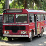 Ashok Leyland Comet Minor bus from SLTB Point Pedro depot