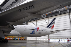 F-GSQI  CDG AIR FRANCE INDUSTRIES paint by JonOne - Photo of Villiers-le-Sec