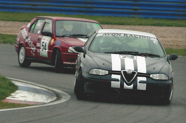 Andy leads Richard Salt at Silverstone