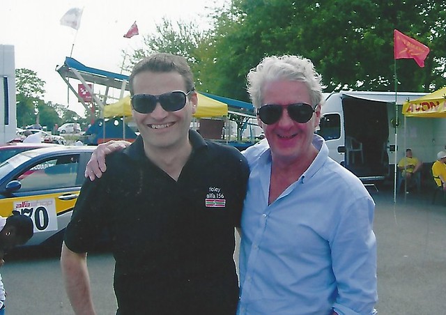 Andy with Steve Foley at Oulton