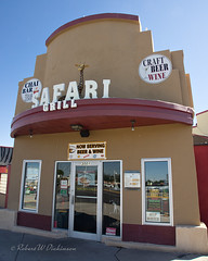 Safari Grill on Route 66 in Albuquerque, New Mexico