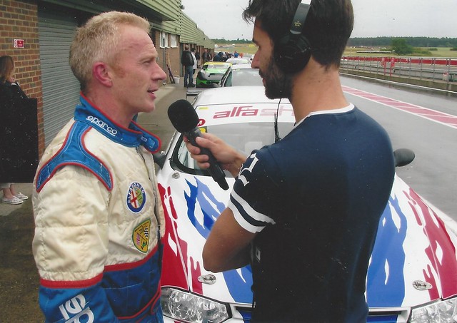 Anthony George after a 156 win at Snetterton