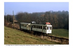 Thuin line tram. 10.3.85 (2) - Photo of Bousignies-sur-Roc