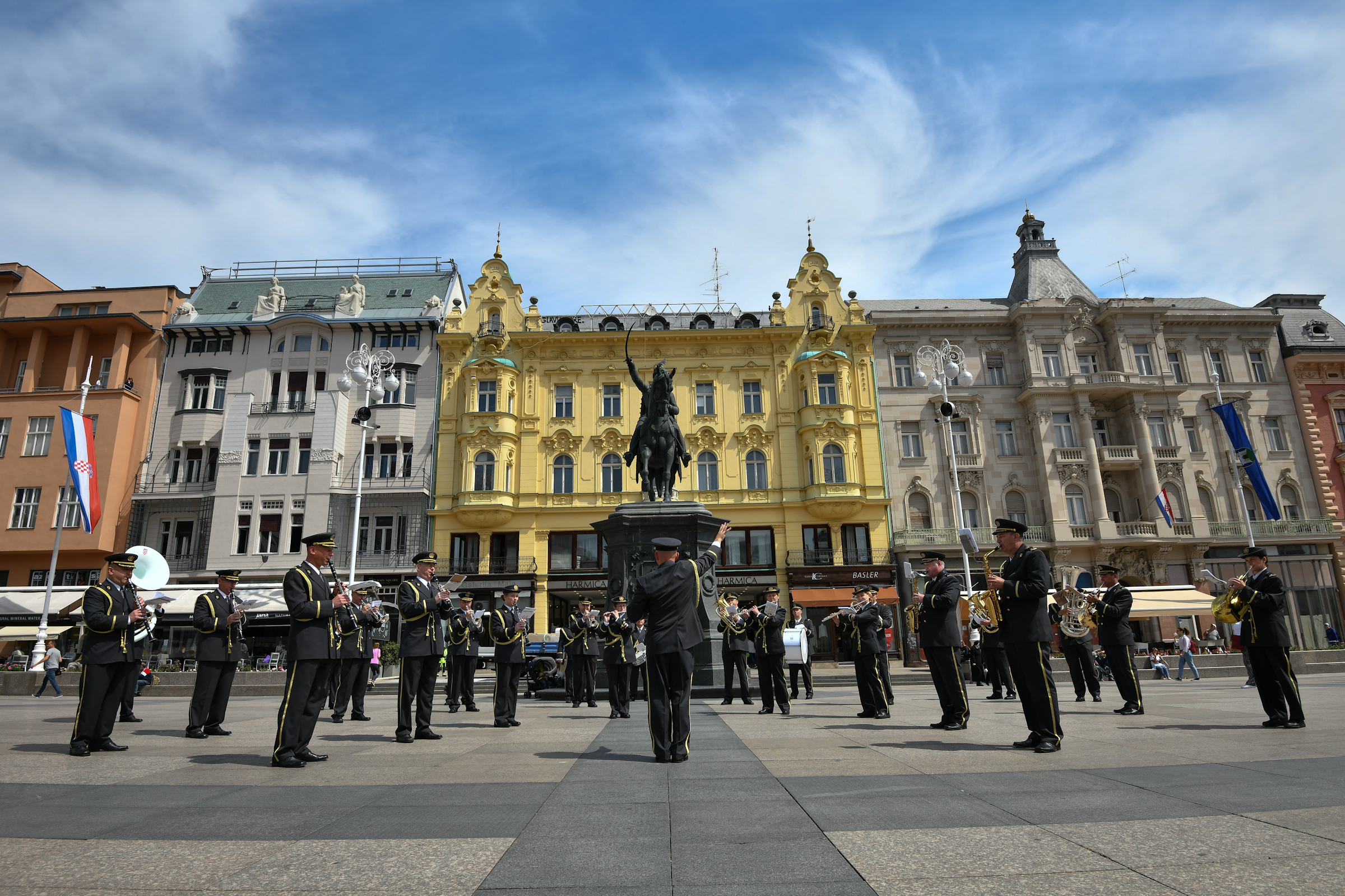 Koncert Hrvatske vojske u središtu Zagreba