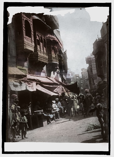 A street in Lahore 1908-1919