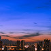 Bangkok twilight sky