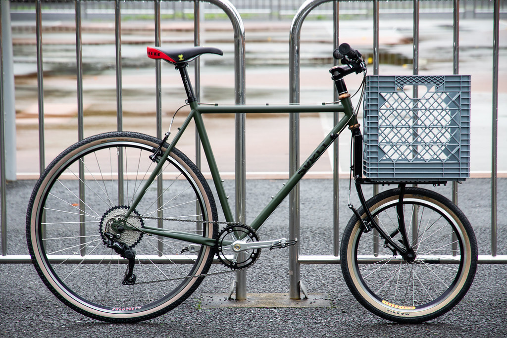 SURLY* cross-check (54) × *CRUST BIKES* clydesdale cargo fork 