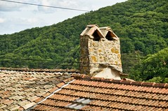 A chimney in La Roche