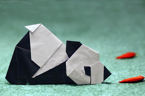Origami Lazy Panda (Chen Xiao)