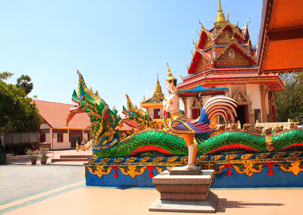 Pavillon Pulau Tikus, pagode Chaiya Mangkalaram, à Georgetown, sur l'île de Penang