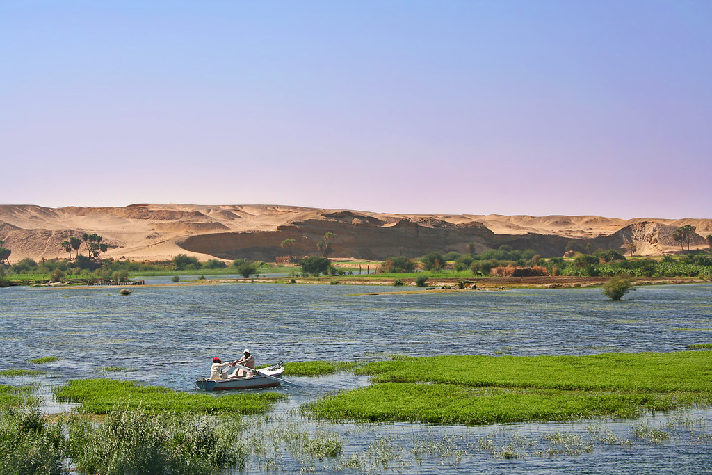 Farniente lors de la croisière sur le Nil tout en découvrant la campagne égyptienne