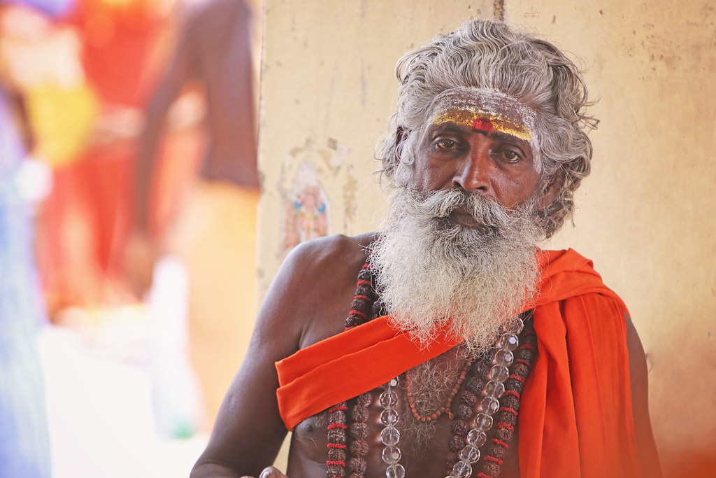 Portrait d'un sadhu