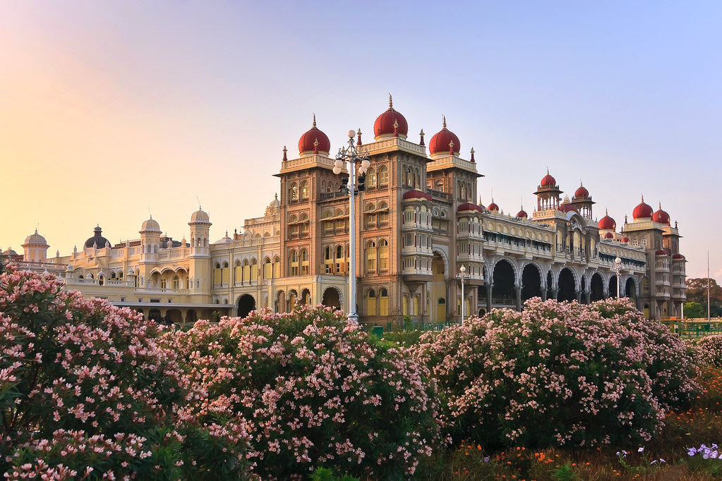 Palais du maharadjah Amber Vilas, à Mysore