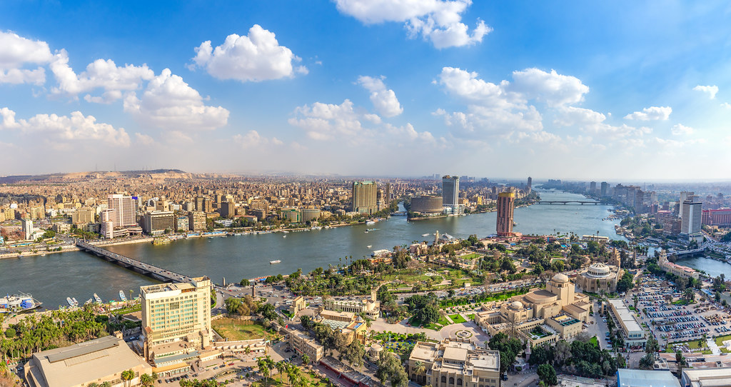 Vue sur Le Caire moderne