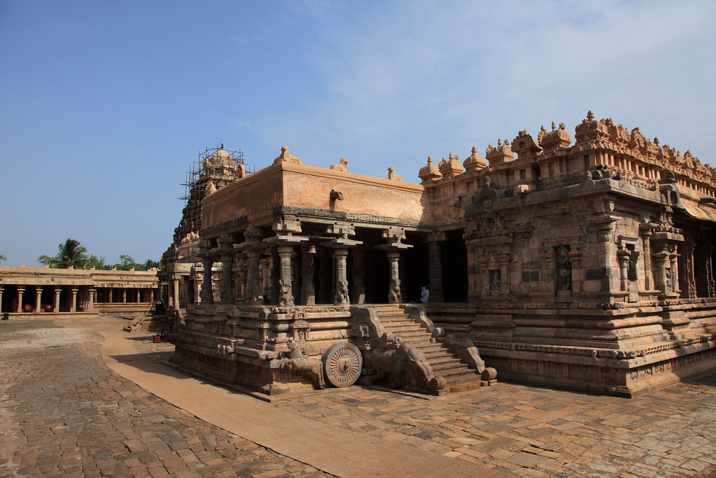Visite du grand temple d’Airavateshwara de Darasuram