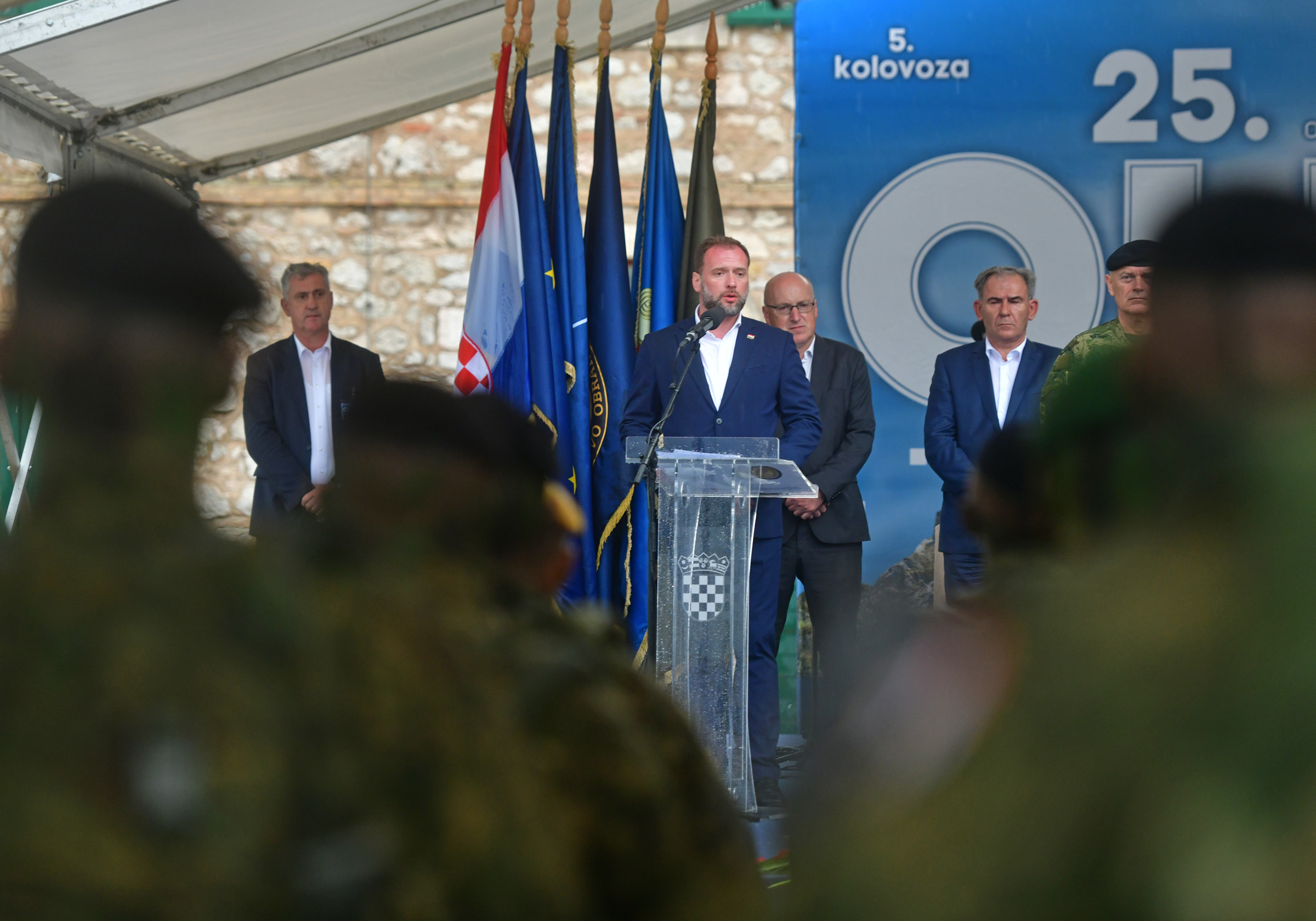Usponom na Kninsku tvrđavu završena hodnja novih vođa Hrvatske vojske