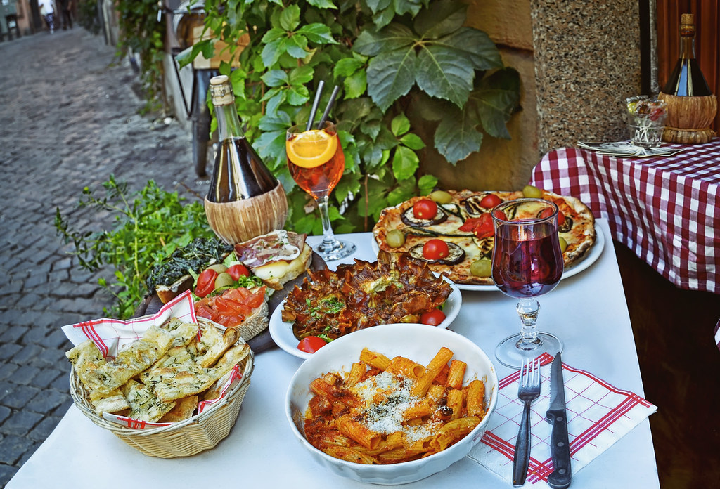 La délicieuse cuisine italienne