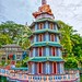 Pagoda in Haw Par Villa in Singapore