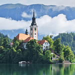 Bled Island after the storm