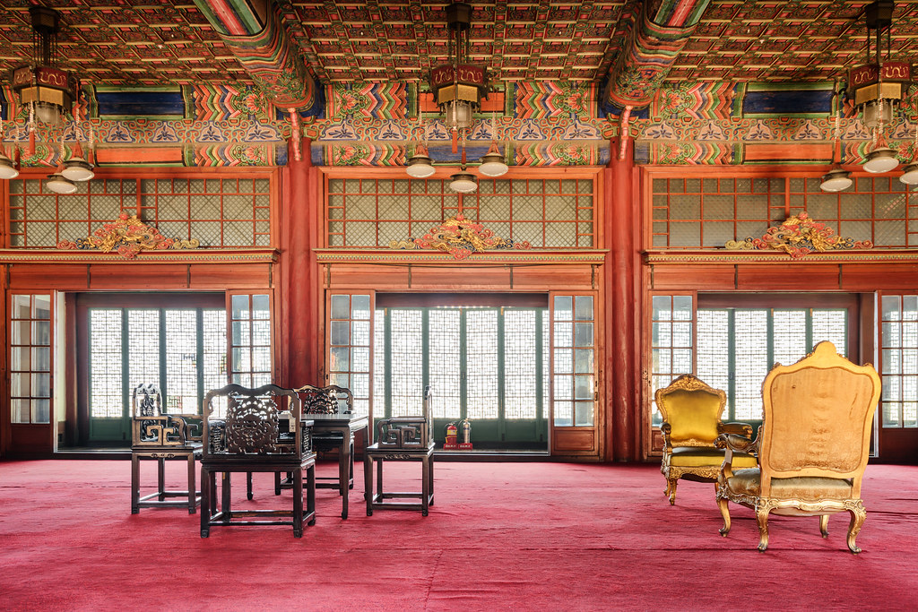 Intérieur palais de Changdeokgung, Séoul