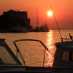 Sunset in Zadar