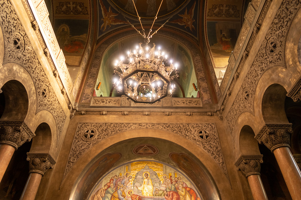 Intérieur de la cathédrale de Cluj Napoca