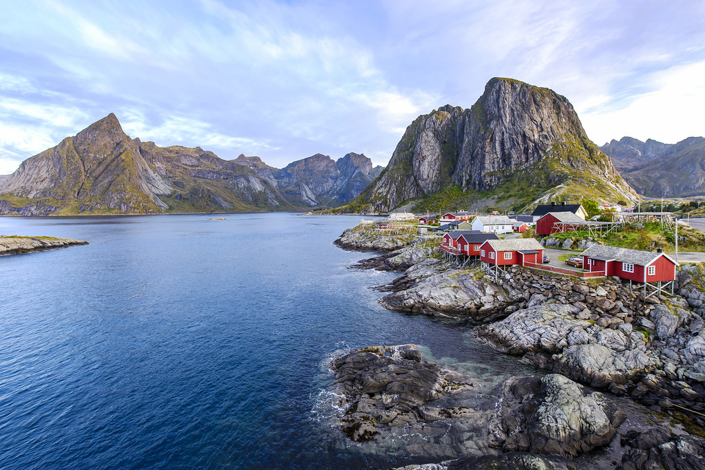 Dans l'archipel des Lofoten en Norvège