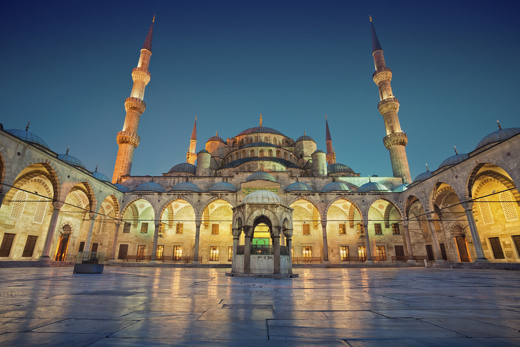 Visite de la Mosquée Bleue du Sultan Ahmet