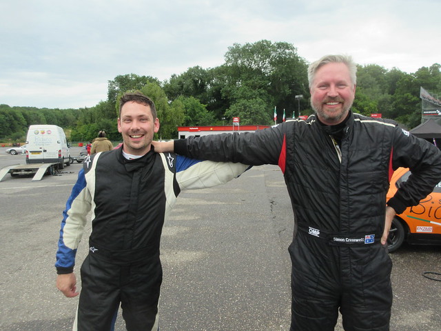 Race 2 rivals - James Ford and Simon Cresswell