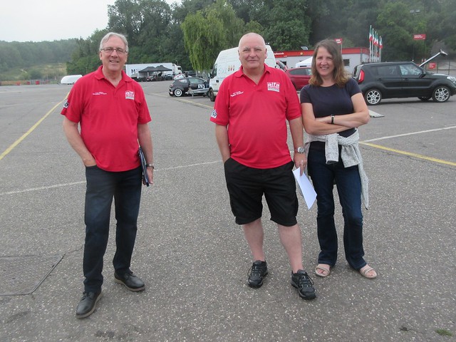 Andy, Kevin Lewis our Scrutineer and Claire