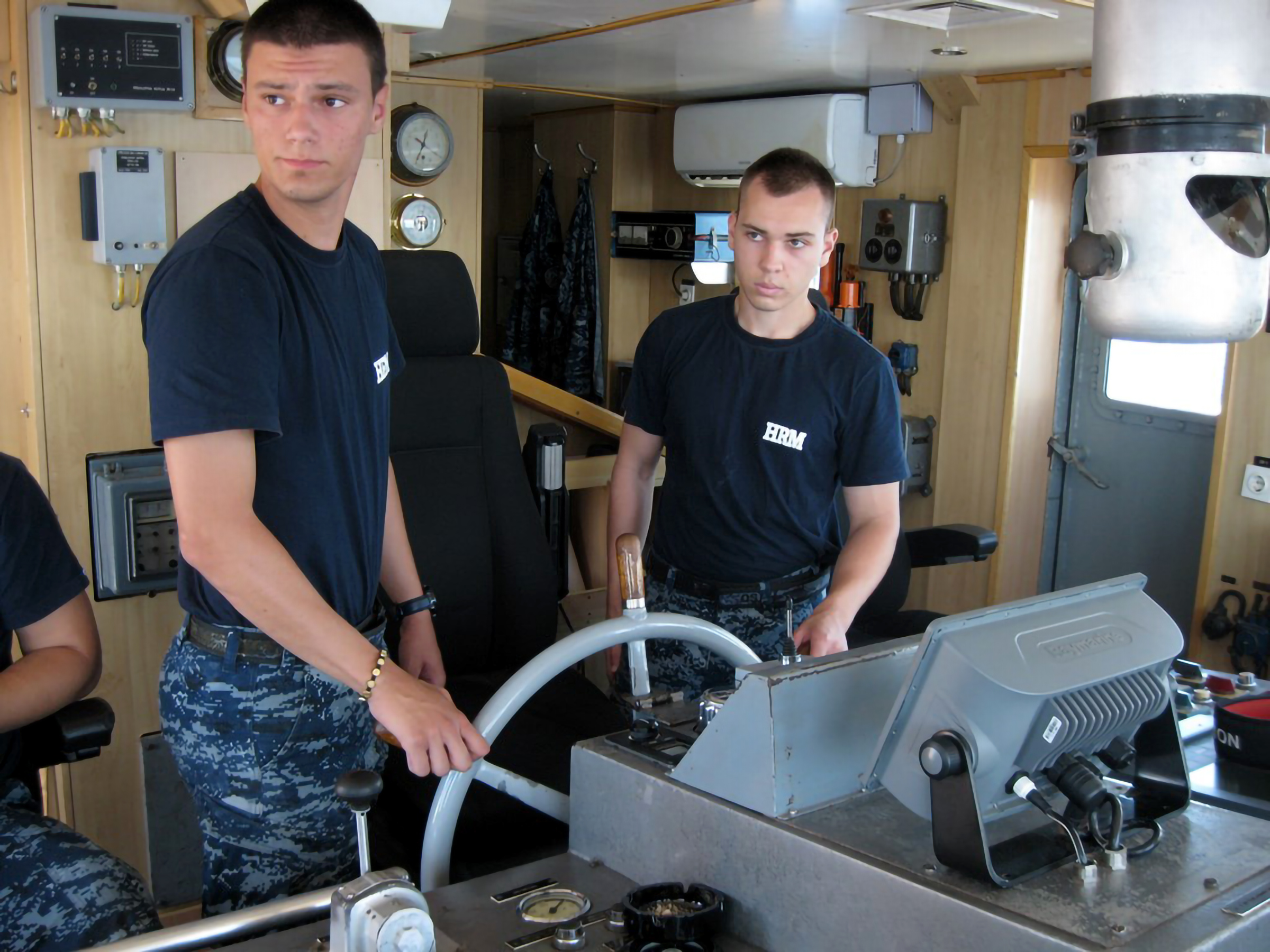 Kadeti Vojnog pomorstva na prvoj plovidbi brodom HRM-a