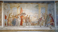 Fresque de Giambattista Tiepolo (Musée Jacquemart-André, Paris)