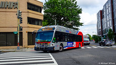 WMATA Metrobus 2014 NABI 42 BRT Hybrid #8077