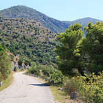 Minor road through the hills