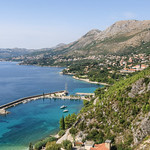 Where Croatia thins to a coastal ribbon