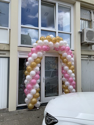 Ballonboog 6m Opening Barbershop Alles in Bedrijf Amsterdam