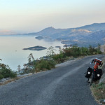 Cycling the southern shore of Lake Skadar