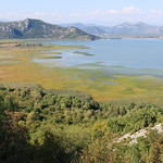Lake Skadar and the bridge to Podgorica