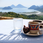 Turkish coffee above Lake Skadar