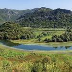 Rijeka Crnojevića River meanders