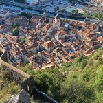 Kotor walls and old town