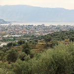 First view on the city of Vlorë