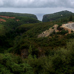 Gjipe Canyon from the main road