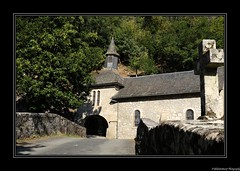 Le village de Corrèze en Corrèze- France.