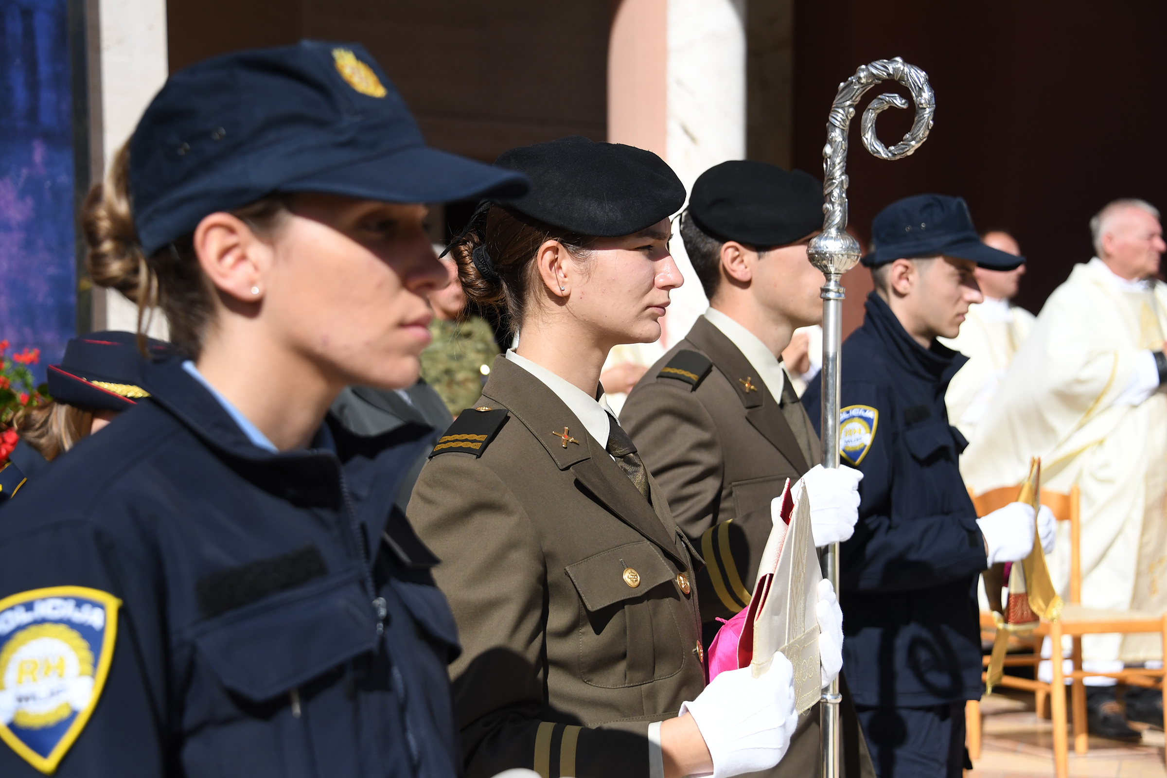 Hrvatska vojska na tradicionalnom hodočašću u Mariji Bistrici